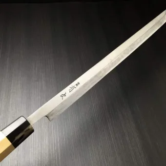 Japanese Chef's Knife ARITSUGU Maguro White Steel 606 mm 23.85"