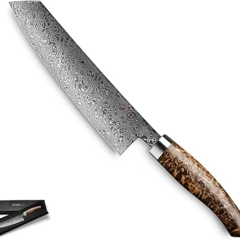 Nesmuk Exklusiv C90 Chef's Knife | Karelian Birch Burl