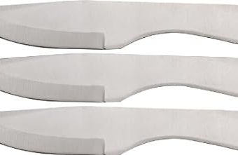 SZCO SUPPLIES 210954-3 Silver Shadow Knives (3-Piece)