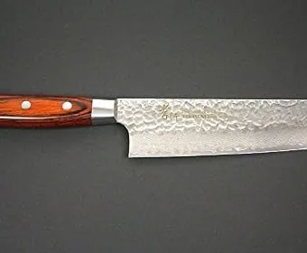 Sakai Takayuki Hammered Damascus 33 Layer Vg-10 Japanese 07393 Vegetable 160mm Nakiri Knife