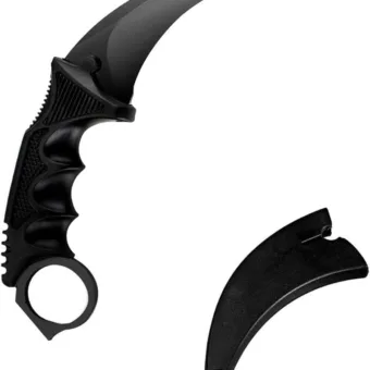 TOPOINT Karambit Trainer Knife No Cutting Edge Karambit Practice Training Knife Without Cutting Edge Trainer Tool with Sheath for Beginner 100%...