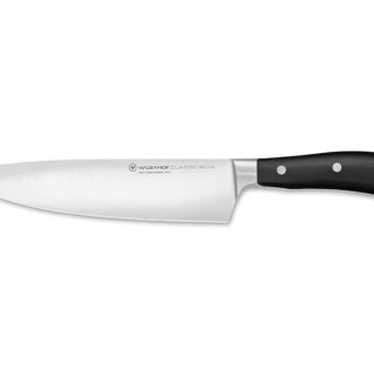 WÜSTHOF Classic IKON 8-Inch Chef's Knife, Black