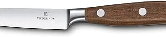 Victorinox Grand Maitre Paring Knife - Premium Cooking Knife for Kitchen Accessories - Perfect for Cutting Fruit, Vegetables & Meat - Wooden...