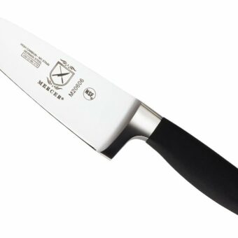 Mercer Culinary M20606 Genesis 6-Inch Chef's Knife, Black